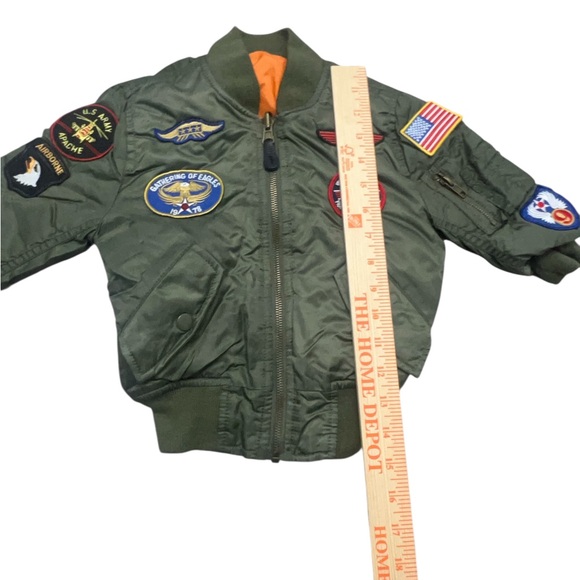 Norman Dragon 2T patch bomber jacket - Picture 9 of 9
